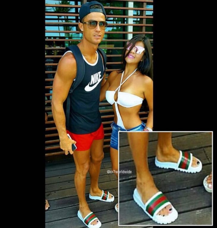 Cristiano Ronaldo: pourquoi se vernit-il les ongles du pied? (photos)