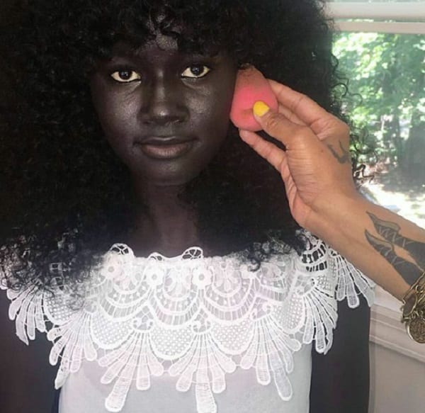 ''La déesse de la Mélanine'',  Khoudia Diop l’envoûtante sénégalaise au teint noir: PHOTOS