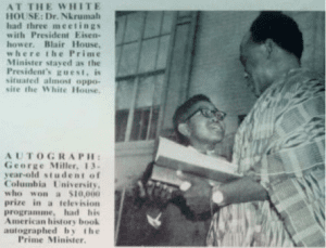 La photo prophétique de Nkwamé Nkrumah et de l’actuel président du Ghana