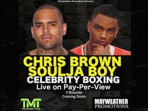 Chris Brown sur le ring contre Soulja Boy pour 1 million de dollars...Explications!