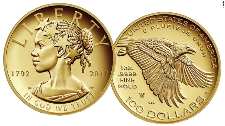 USA: Pour la première fois, il y aura une Lady Liberty noire sur une pièce de monnaie