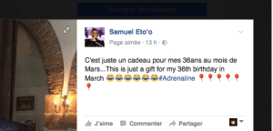 Samuel Eto’o dément son retour en Russie