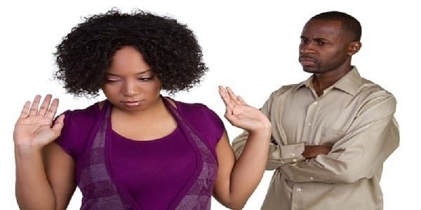 Angry Couple