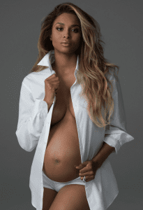 Photos : découvrez le Shooting sensuel de Ciara enceinte