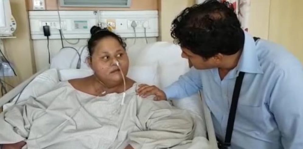 Plus d'un mois après son opération, la plus grosse femme au monde va mieux ...photos