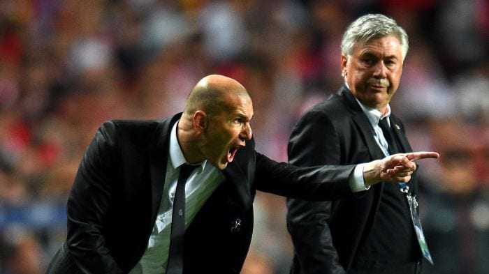 Voici comment Zidane a inspiré Carlos Ancelotti lorsqu'ils étaient à la Juventus et au Réal