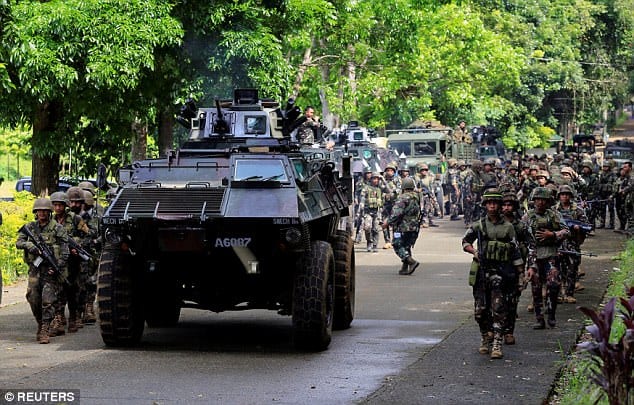Des chrétiens attachés et abattus par les militants de Daech aux Philippines