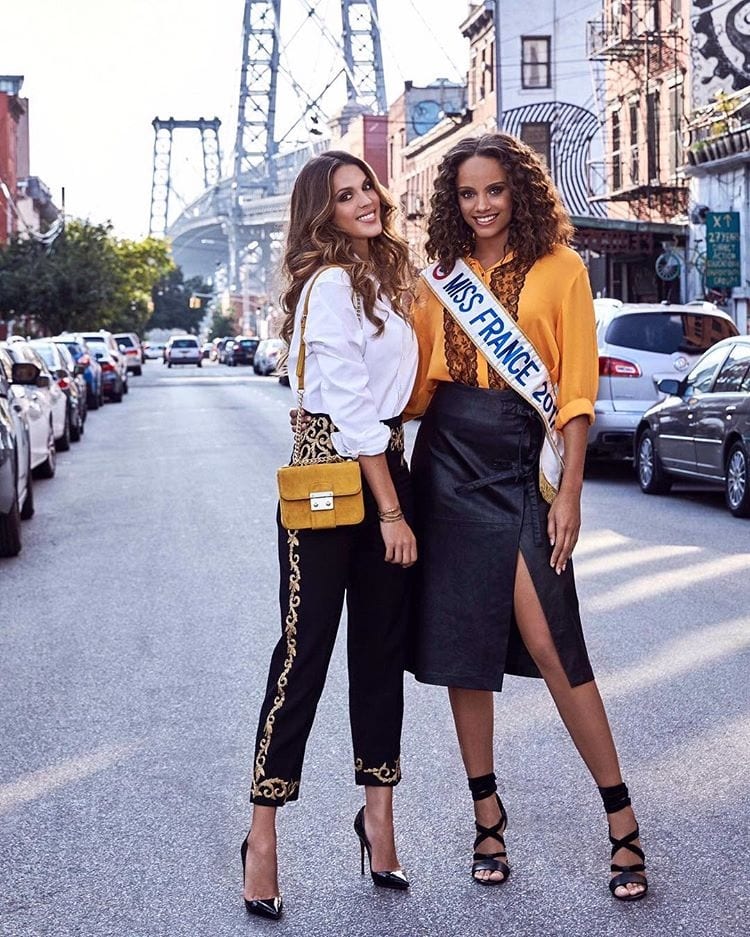 Etats-Unis: Miss France au côté de Miss Univers à New York...la raison