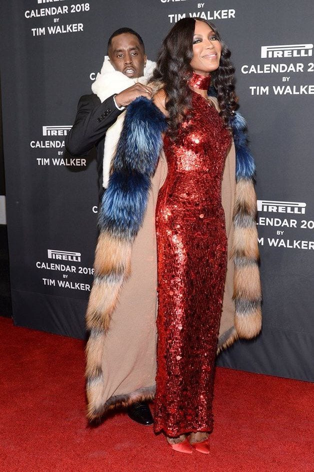 Naomi Campbell dévoile son affection pour P. Diddy