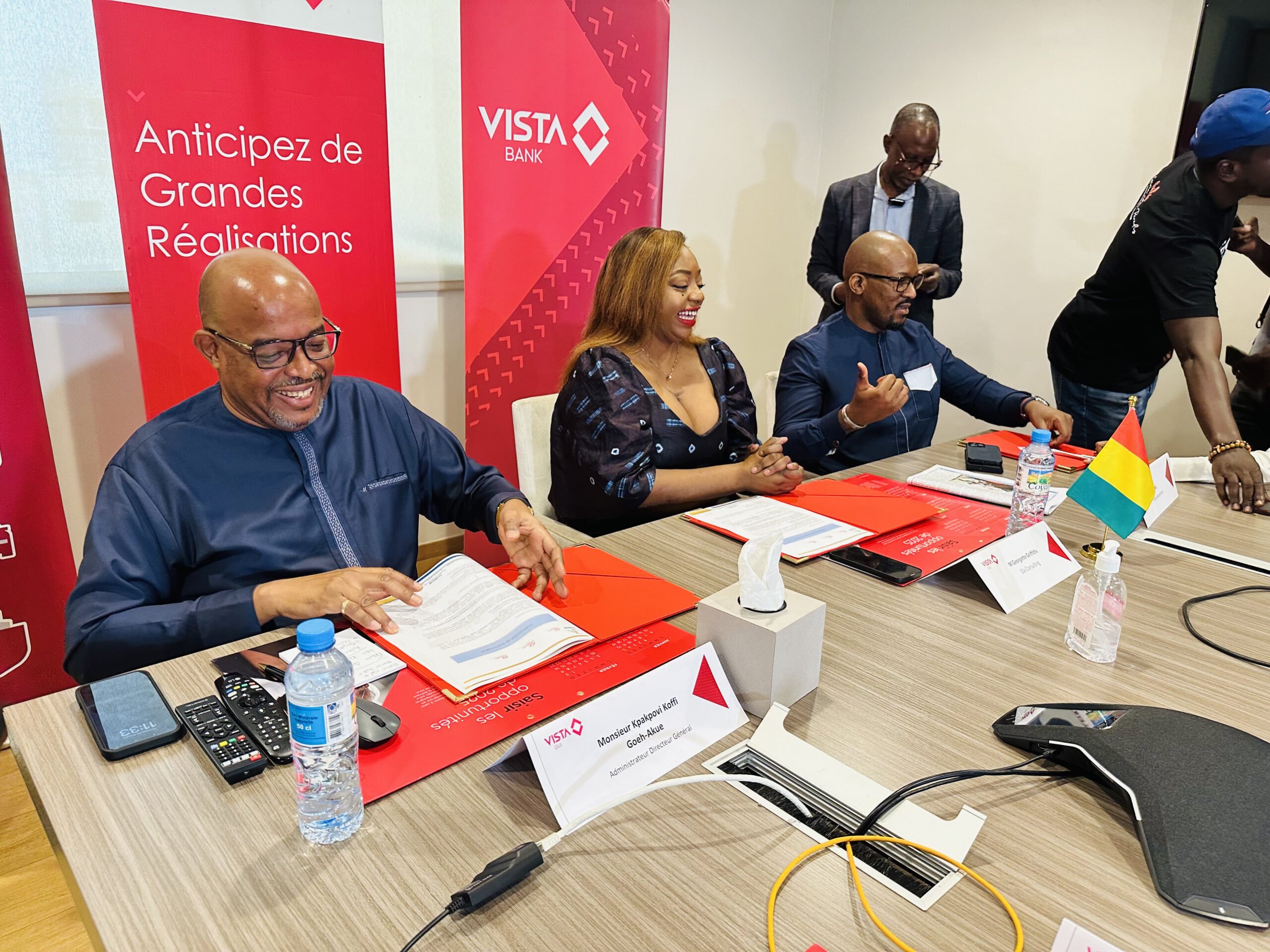 Guinée / Entrepreneuriat féminin : la structure Femme Active Won kéli signe une convention de partenariat avec Vista Gui