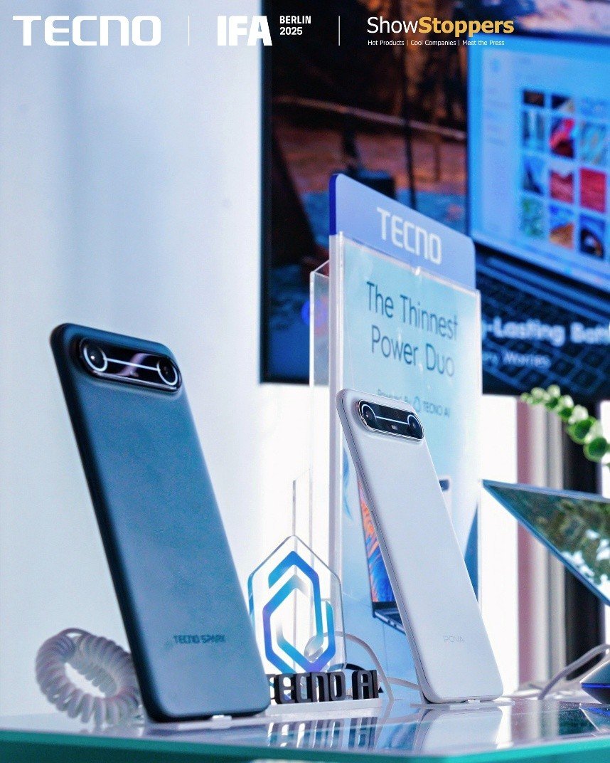 TECNO Présente le MEGAPAD Pro, le Smartphone TECNO Slim et son Écosystème AIoT à l’IFA 2025, tout en Élargissant son Activité Ordinateurs Portables en Europe