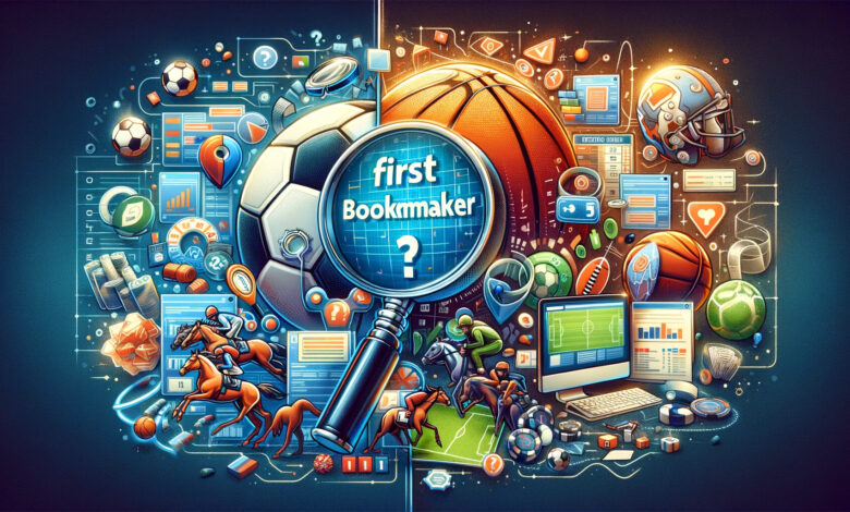 first bookmaker DALL·E 2023-12-18