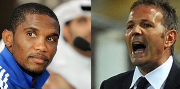 Etoo et Mihajlovic