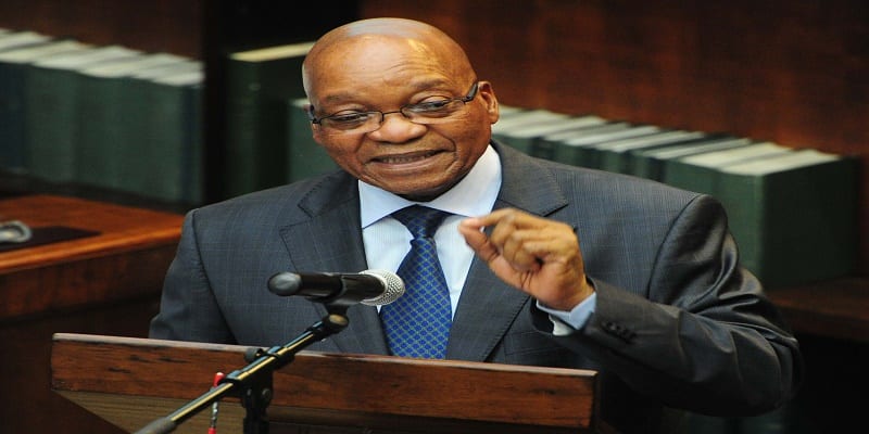President Jacob Zuma officially opens the National House of Trad