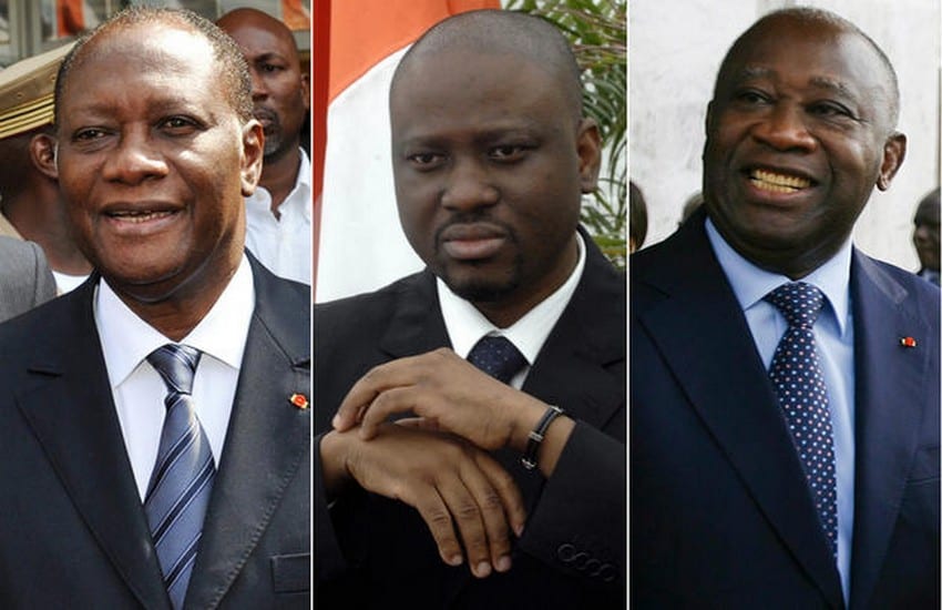 Alassane-Ouattara-Guillaume-Soro–Laurent-Gbagbo