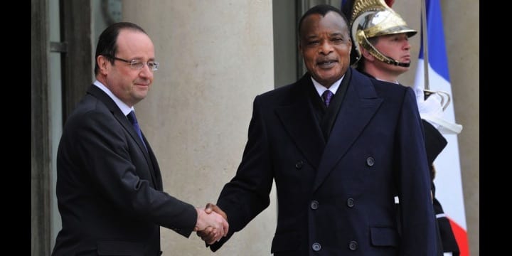 Le président Sassou-Nguesso a rencontré François Hollande