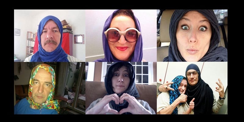 montage phénomène « tous voilés »