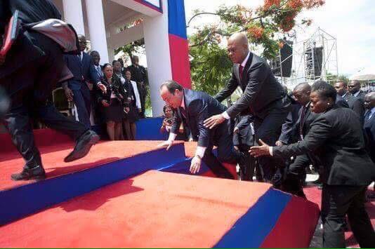 Insolite: Découvrez les chutes en public de quelques grands hommes politiques...photos