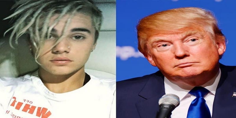 Justin-Bieber-et-Donald-Trump