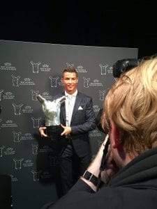 Joueur européen de l'année : Cristiano Ronaldo remporte la majorité des votes des journalistes...Photo