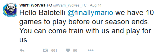 Un club nigérian offre de faire signer Mario Ballotelli