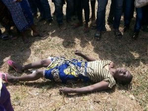 Découverte macabre du corps d'une dame sans vie dans une retenue d’eau (photo)