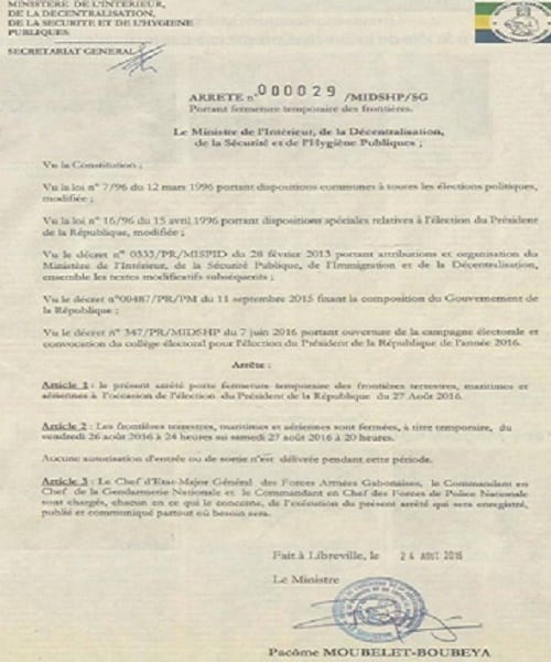 Gabon: Veille de la présidentielle, Ping et Nzouba se rendent en France et en Turquie!