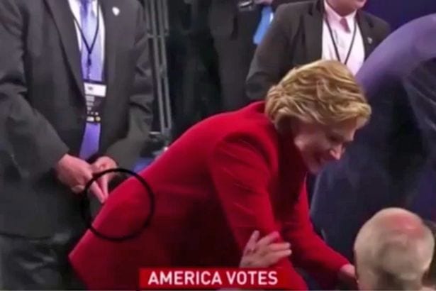 Débat présidentiel américain: Hillary Clinton accusée de tricherie (PHOTO)