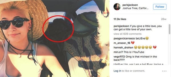 Michael Jackson serait en vie selon une photo postée par sa fille: PHOTO