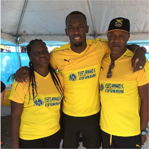 Usain Bolt: Découvrez en photos ses parents