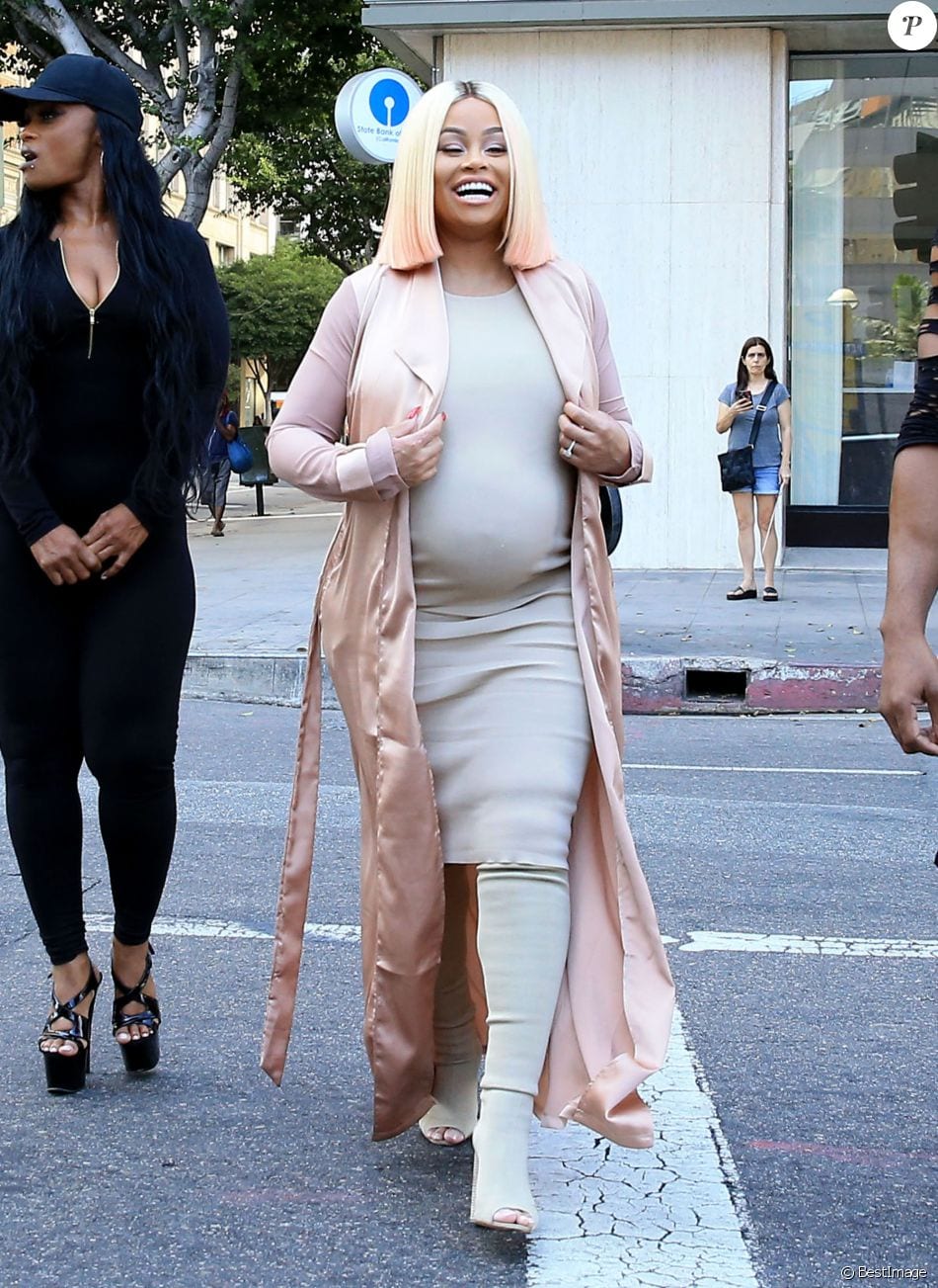 Blac Chyna révèle la date précise de son accouchement.