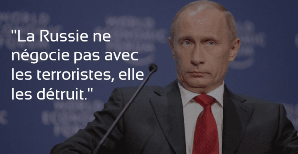 Les citations qui font de Poutine le président le plus