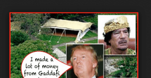 Donald Trump raconte le jour où il a bien « niqu3 » Kadhafi dans les affaires