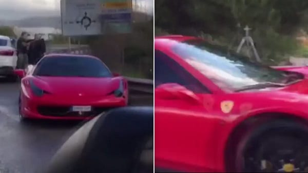 Neymar victime d'un accident de voiture: PHOTOS