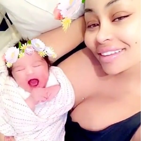 Blac Chyna et Rob Kardashian heureux parents d'une fille: PHOTOS
