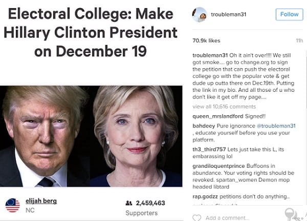 Plus de 3 millions de personnes signent une pétition pour destituer Donald Trump