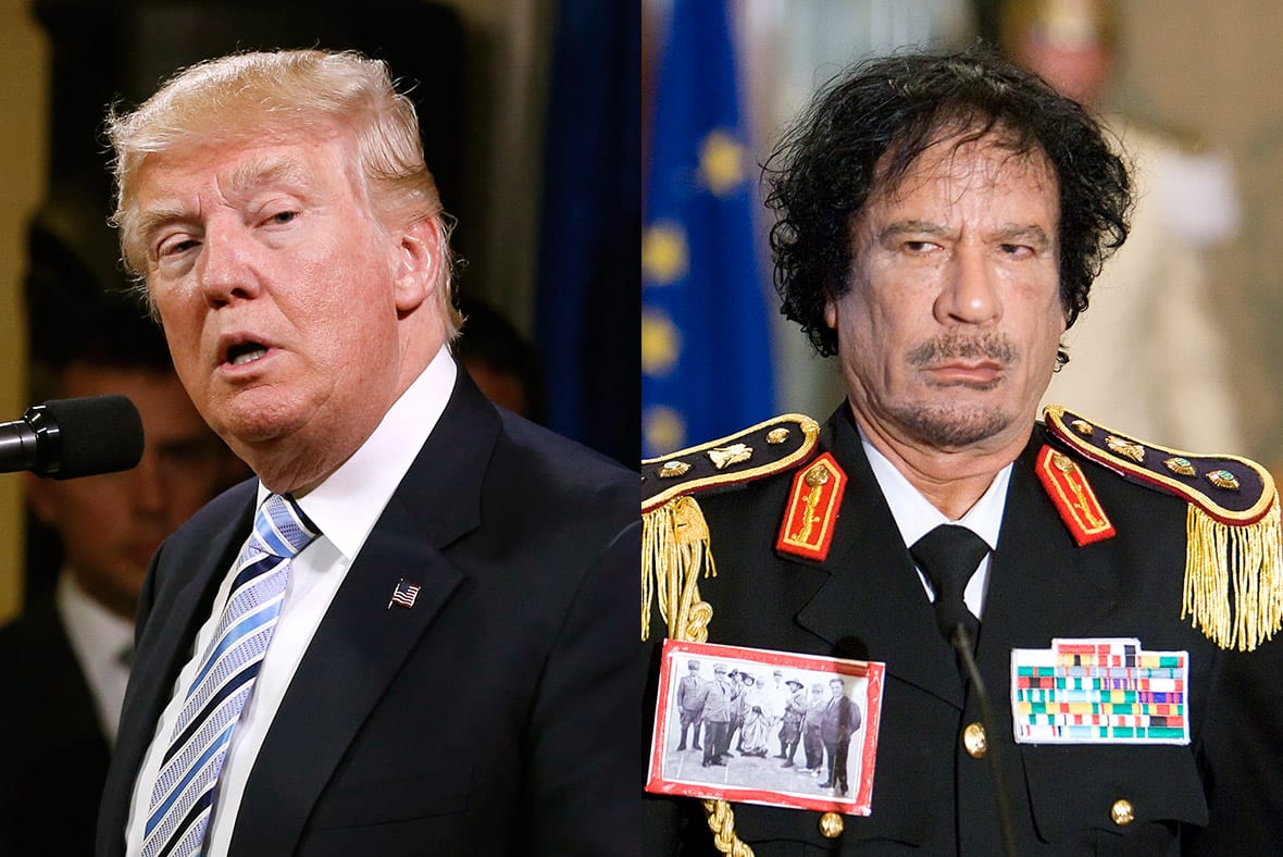 donald-trump-muammar-gaddafi