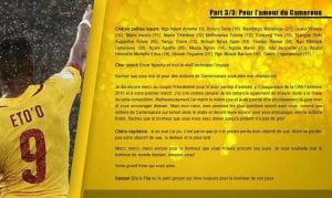 Message émouvant de Samuel Eto'o aux Lionnes indomptables du Cameroun