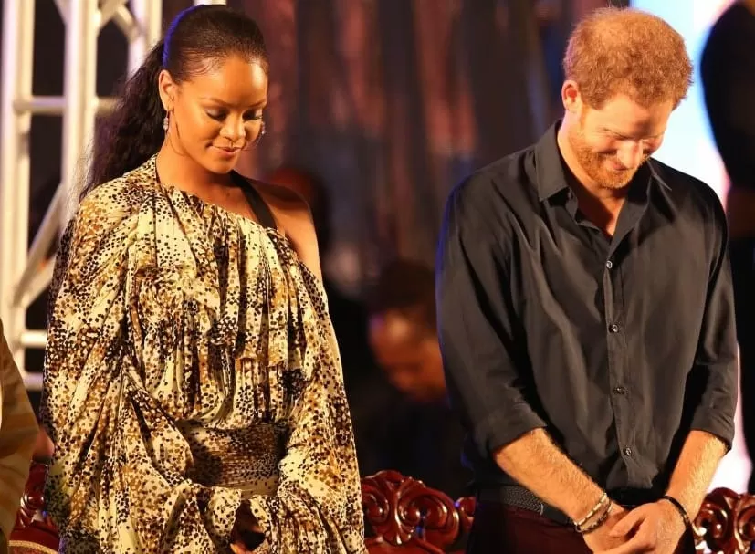 Rihanna et le Prince Harry toujours aussi proches l'un de l'autre...photos