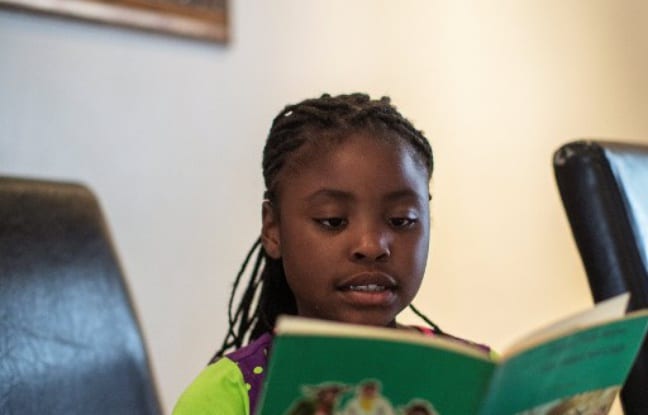 Inspiration: A 7 ans, Michelle est la plus jeune écrivaine d'Afrique