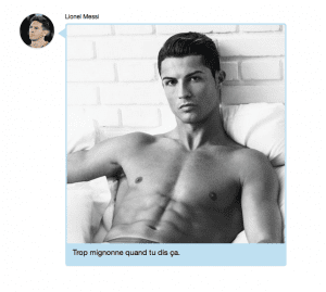 La conversation Whatsapp entre Ronaldo et Messi enfin dévoilée
