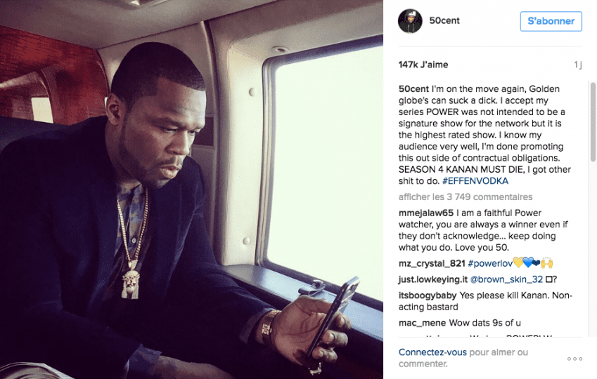 USA: très vexé, 50 cent prend une décision que ses fans ont du mal à accepter!