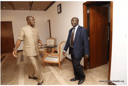 Les ghanéens se moquent de la posture de l'ex vice-président du pays: PHOTOS