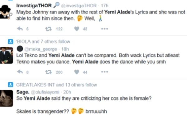 Yemi Alade a un message pour ses haineux: VIDÉO