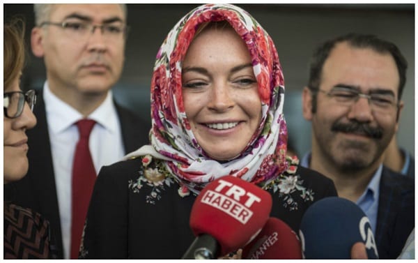 L'actrice américaine Lindsay Lohan se serait convertie à l'Islam: PHOTOS