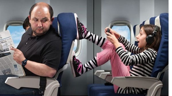 5 choses ennuyeuses à ne pas faire dans un avion: PHOTOS