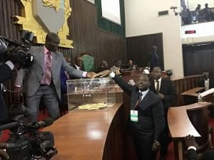 Guillaume Soro, à nouveau élu Président de l'Assemblée nationale