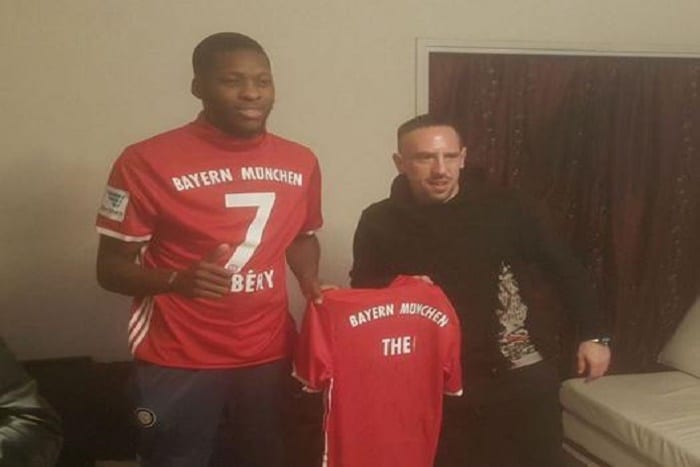 France: Serge Aurier rend visite à Théo...photo