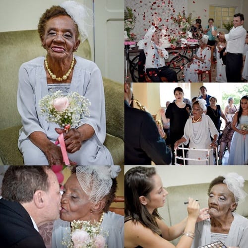 Brésil: A 106 ans, elle prouve qu'il n'y a pas d'âge limite pour se marier (Vidéo)