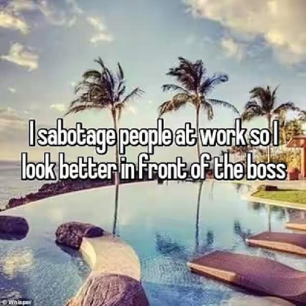 Découvrez pourquoi certaines personnes sabotent activement leurs collègues au boulot